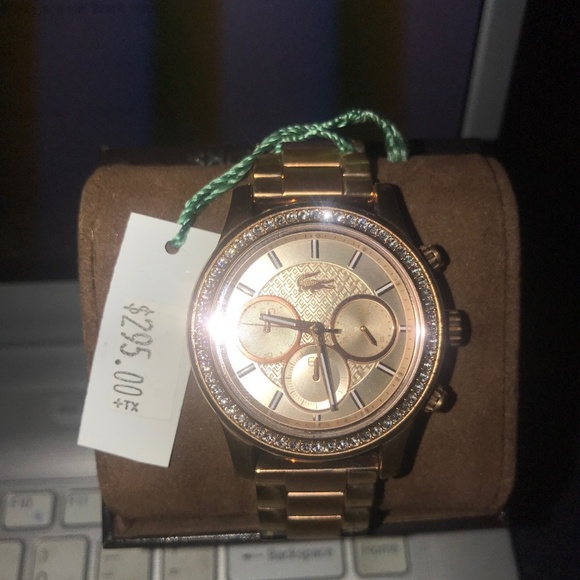 Rose Gold Lacoste Charlotte Chronograph Watch main image 4